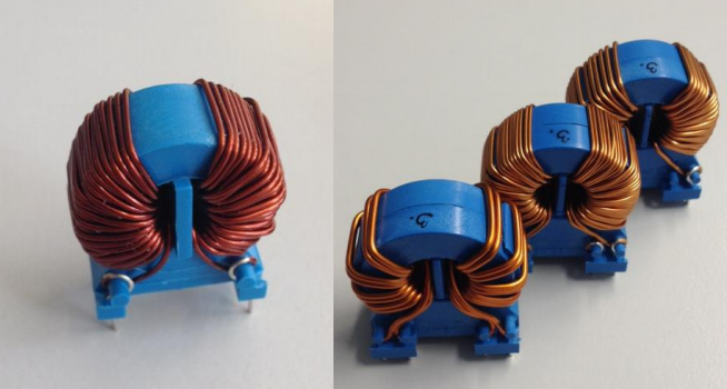 2-foldcommon-mode chokes for interference suppression